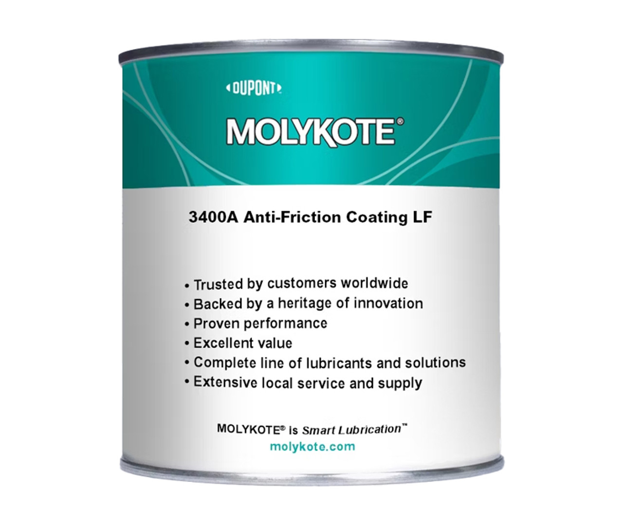 摩力克DUPONT MOLYKOTE 3400A減摩涂層 1kg罐裝潤滑油